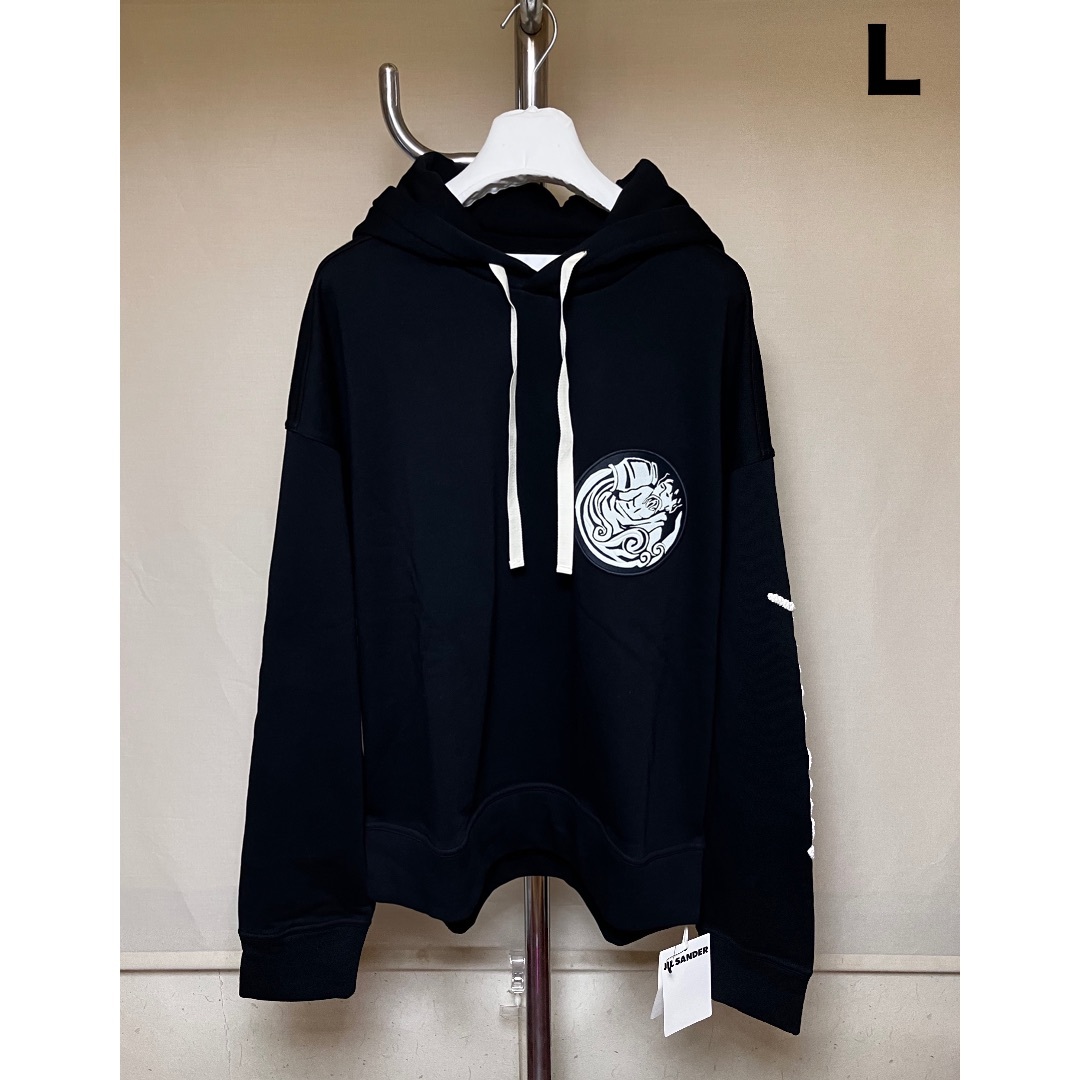 JIL SANDER - 新品 定価12.5万 L JIL SANDER 22aw パーカー 5502 JIL SANDER - 新品 定価12.5万 L JIL SANDER 22aw パーカー 5502