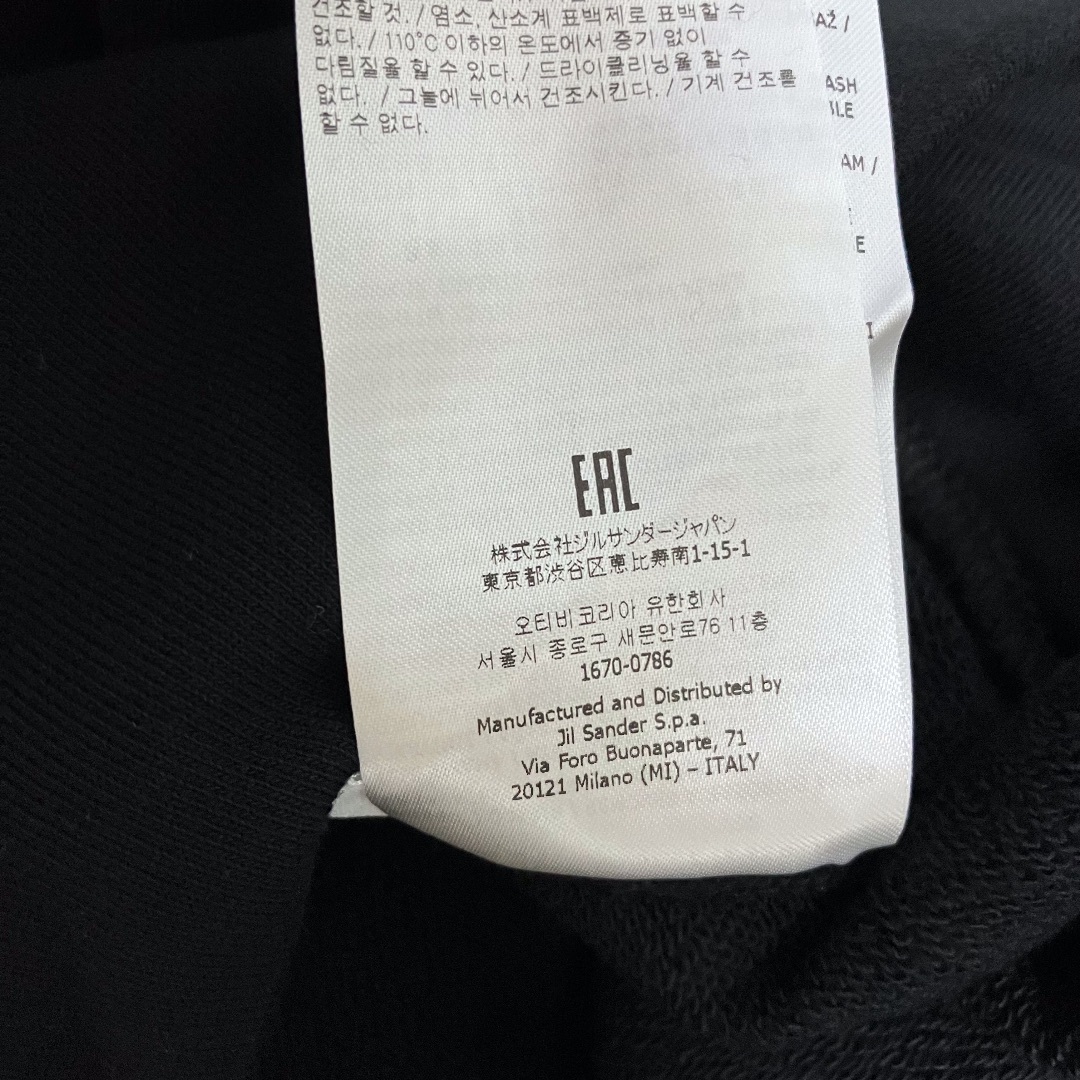 JIL SANDER - 新品 定価12.5万 L JIL SANDER 22aw パーカー 5502 JIL SANDER - 新品 定価12.5万 L JIL SANDER 22aw パーカー 5502