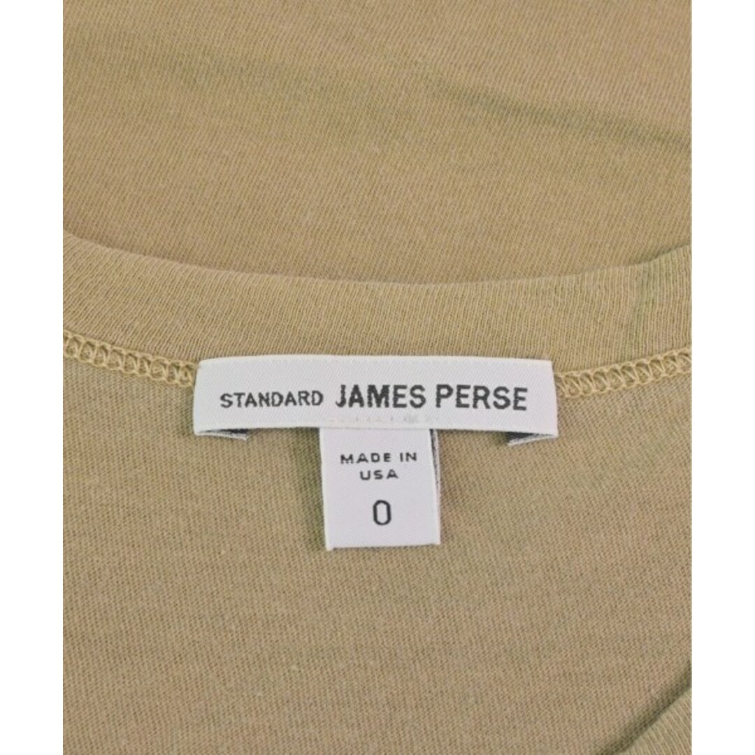 JAMES PERSE(ジェームスパース)のJAMES PERSE Tシャツ・カットソー 0(XS位) ベージュ系 【古着】【中古】 レディースのトップス(カットソー(半袖/袖なし))の商品写真