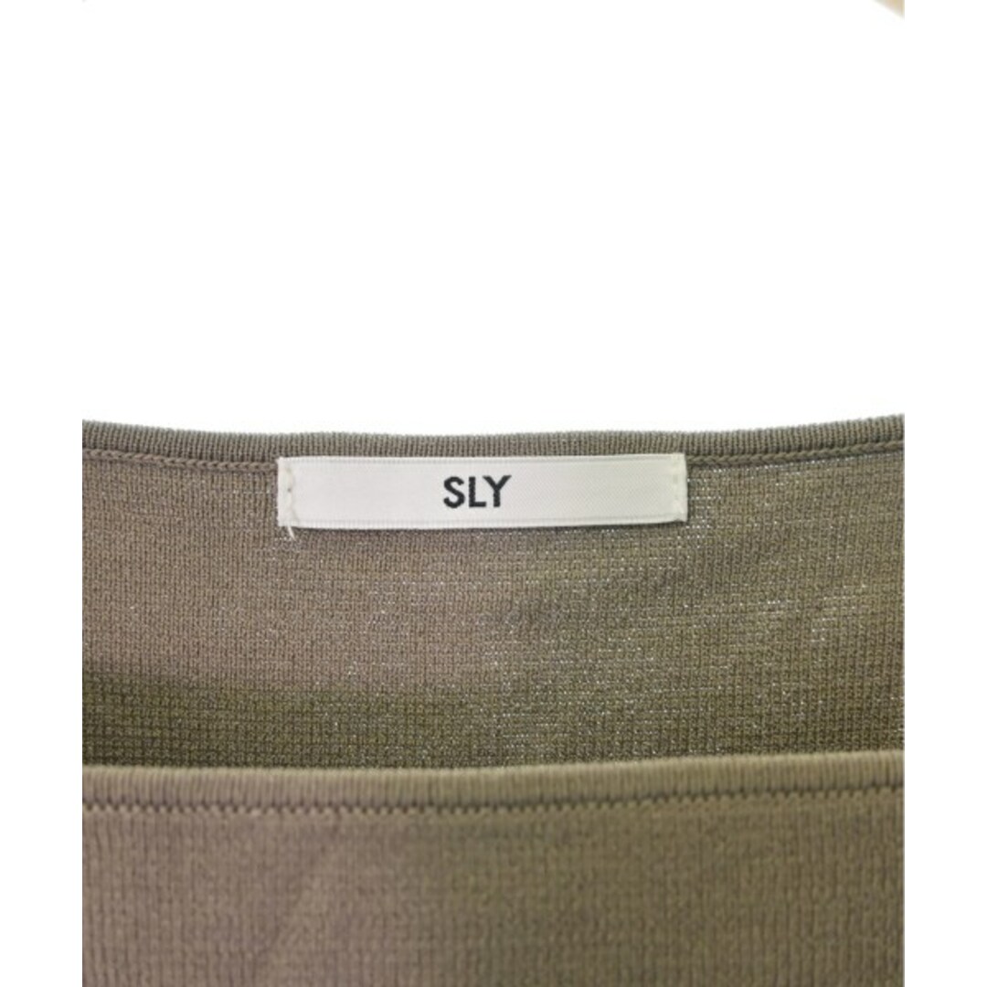 SLY(スライ)のSLY スライ ニット・セーター 1(S位) ベージュ 【古着】【中古】 レディースのトップス(ニット/セーター)の商品写真