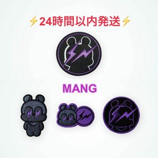 BT21 x FRAGMENT : MANG : ワッペン \u0026 バッジ セット