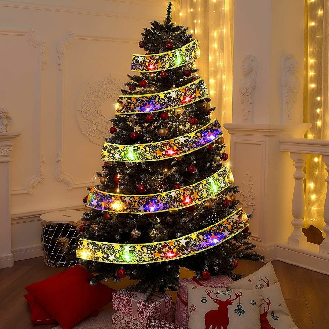 クリスマスイルミネーションライト電池式Lhyxuuk Christmas Rib スポーツ/アウトドアのアウトドア(ライト/ランタン)の商品写真