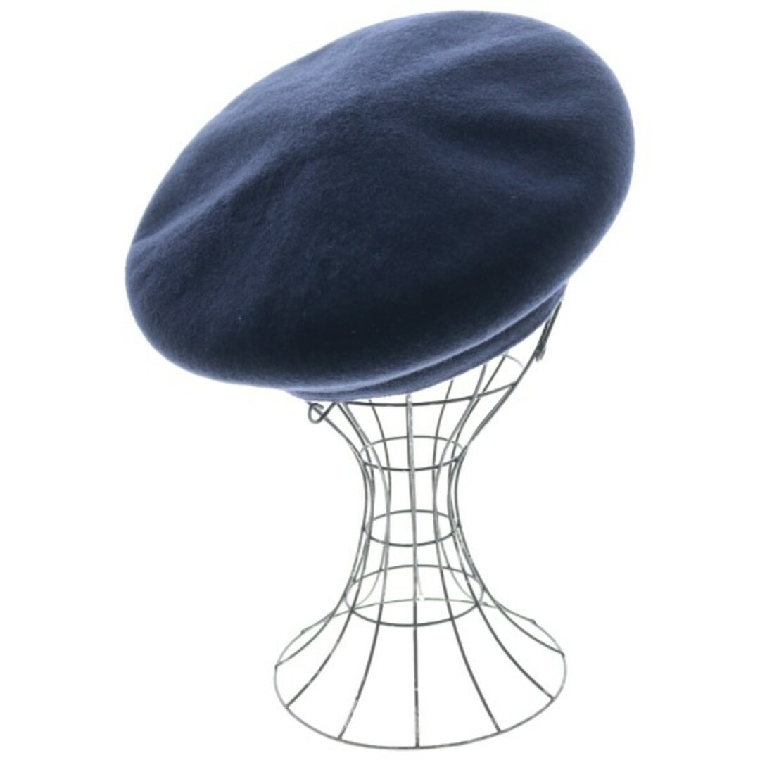 NEW ERA(ニューエラー)のNEW ERA ニューエラ ハンチング・ベレー帽 S/M 紺 【古着】【中古】 メンズの帽子(ハンチング/ベレー帽)の商品写真