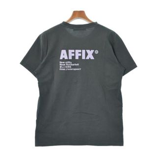 AFFIX アッフィクス Tシャツ・カットソー M カーキ 【古着】【中古】