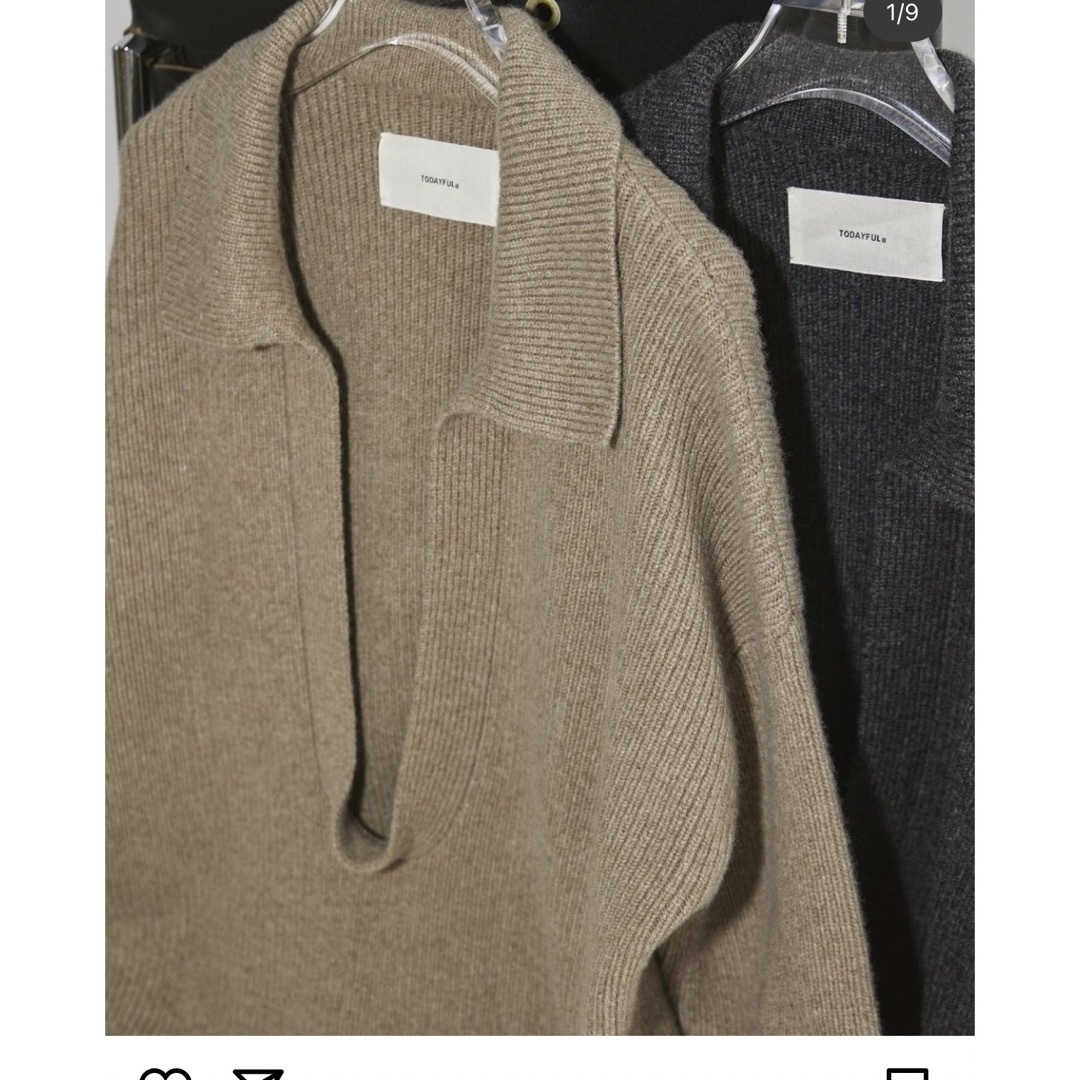 TODAYFUL(トゥデイフル)のtodayful  soft skipper knit レディースのトップス(ニット/セーター)の商品写真