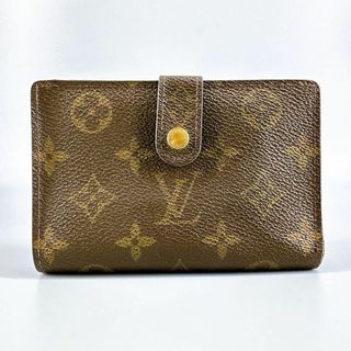 ルイヴィトン(LOUIS VUITTON)の美品 LOUISVUITTON モノグラム ヴィエノワ がま口 2つ折り PVC(財布)