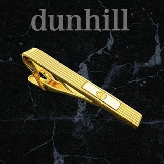 ダンヒル(Dunhill)のダンヒル　dunhill　ネクタイピン　ゴールド　a0141(ネクタイピン)