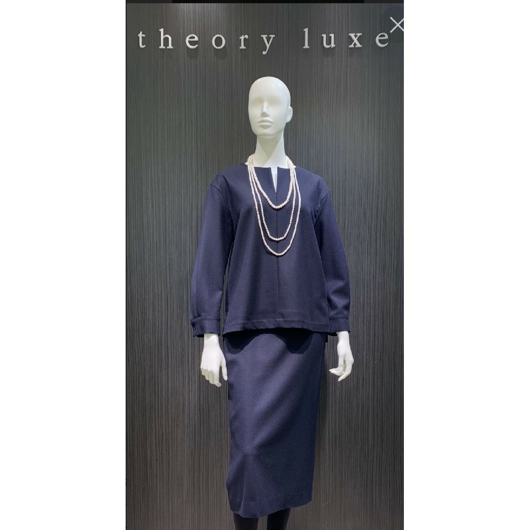 Theory luxe - 美品 theory luxe saxony soft tubi ブラウスの通販 by