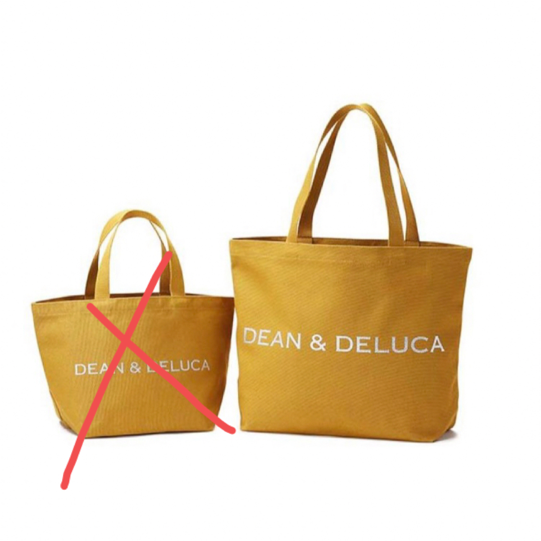 DEAN & DELUCA(ディーンアンドデルーカ)のディーン&デルーカ トートバッグ チャリティー2020 キャラメルイエロー L レディースのバッグ(トートバッグ)の商品写真