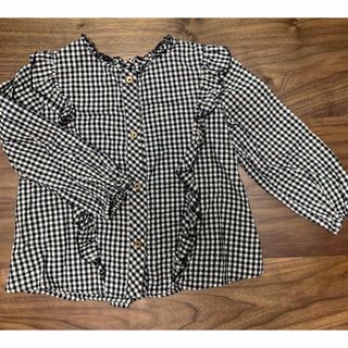 ザラキッズ(ZARA KIDS)のZARAキッズ　ブラウス　シャツ　トップス(ブラウス)