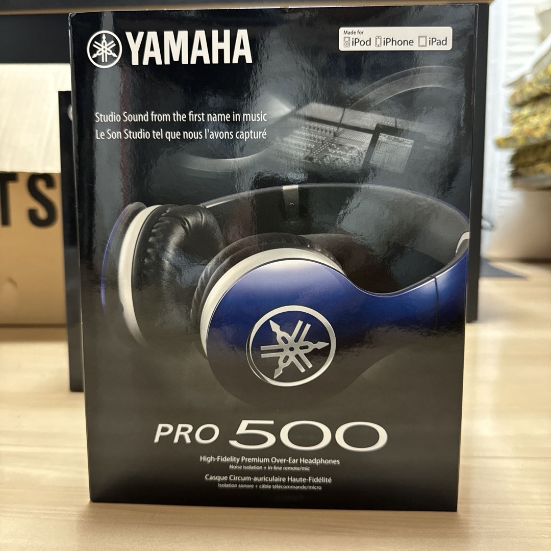 ヤマハ(ヤマハ)のYAMAHA HPH-PRO500(A) BLUE スマホ/家電/カメラのオーディオ機器(ヘッドフォン/イヤフォン)の商品写真