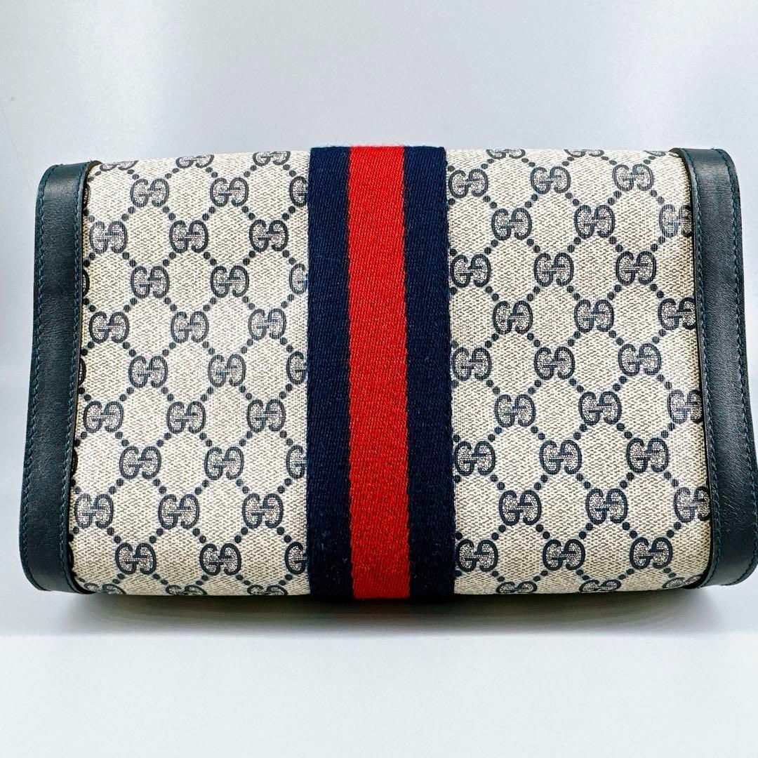 Gucci(グッチ)の極美品 GUCCI オールドグッチ シェリーライン インターロッキング PVC レディースのバッグ(クラッチバッグ)の商品写真