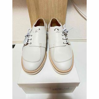 マルタンマルジェラ(Maison Martin Margiela)の新品Maison Margiela マルジェラ　アシンメトリ　デッキシューズ43(その他)