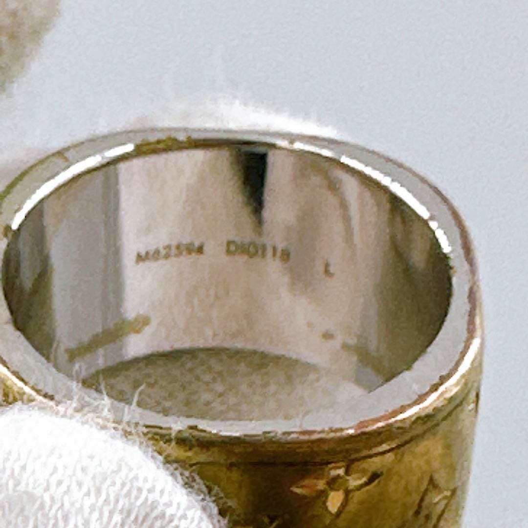 LOUIS VUITTON(ルイヴィトン)の「20号」極美品 LOUISVUITTON モノグラム リング 指輪 ゴールド レディースのアクセサリー(イヤリング)の商品写真