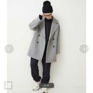 Spick & Span - 新品 スピック&スパン WメルトンPコートの通販 Spick & Span - 新品 スピック&スパン WメルトンPコートの通販