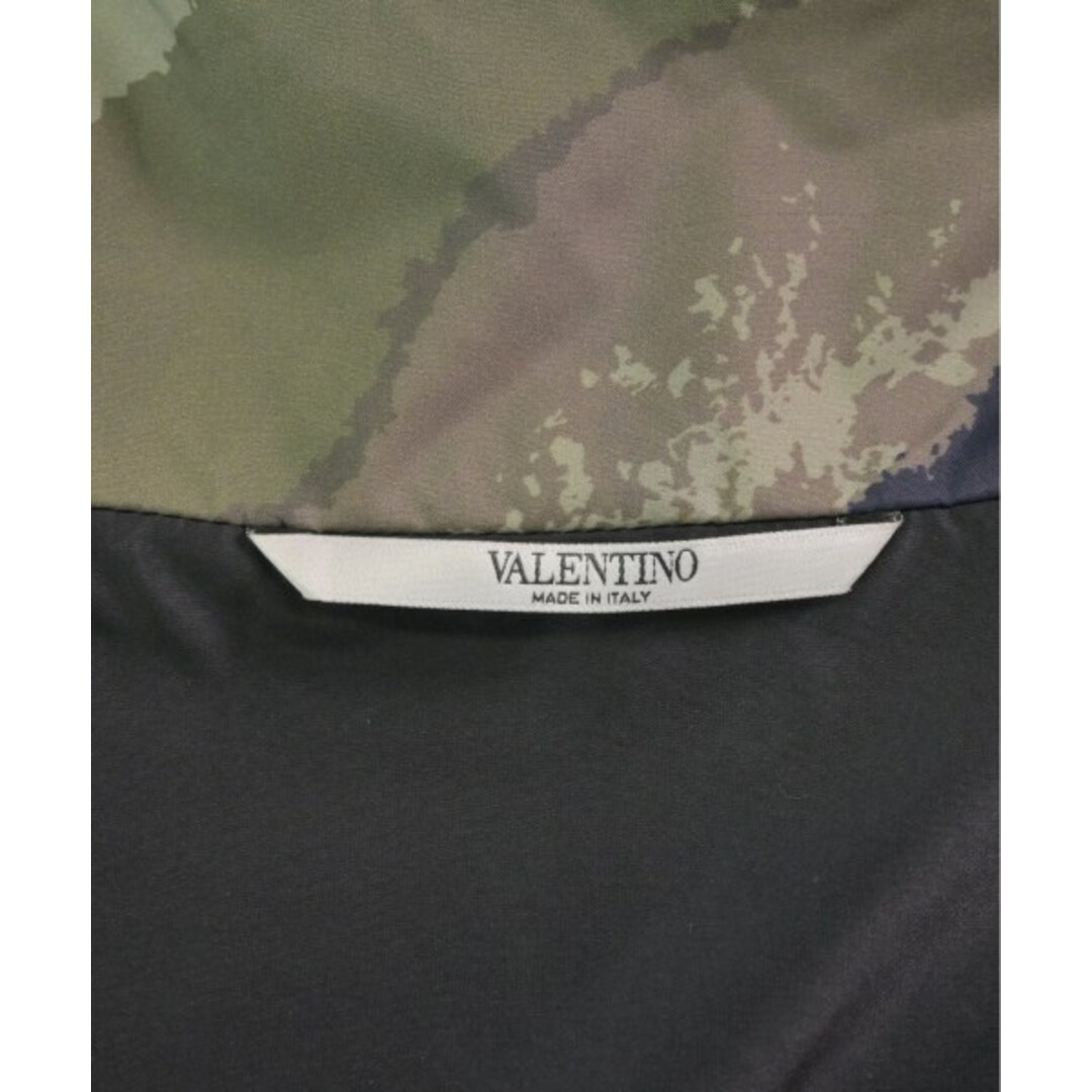 VALENTINO - VALENTINO コート(その他) 46(M位) カーキ系x紺 VALENTINO - VALENTINO コート(その他) 46(M位) カーキ系x紺