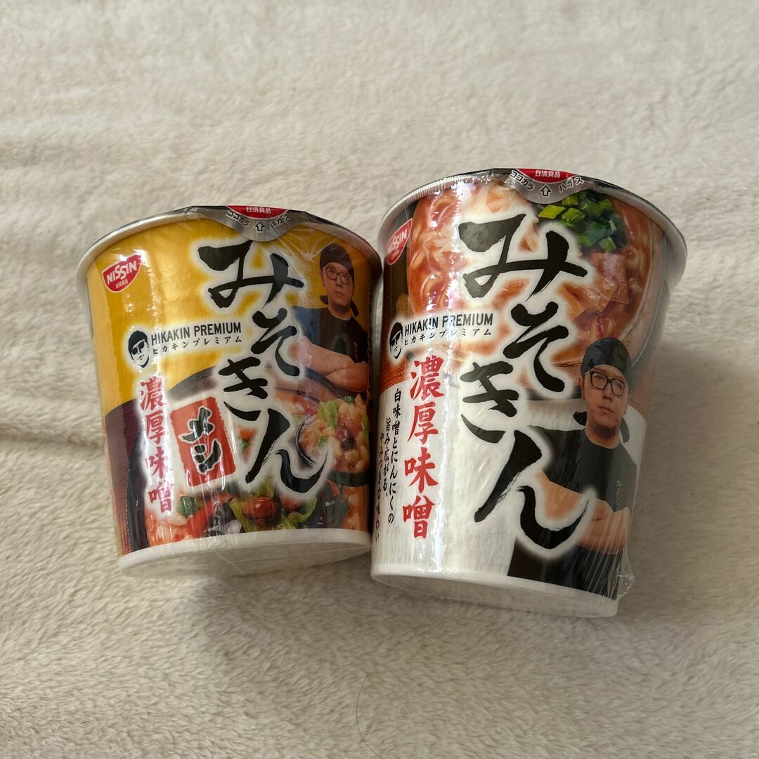 日清食品(ニッシンショクヒン)のみそきんセット 食品/飲料/酒の加工食品(インスタント食品)の商品写真