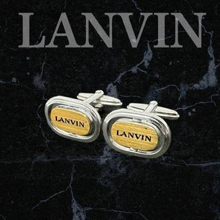 ランバン(LANVIN)のLANVINランバン　カフスボタン　カフリンクス　シルバー　ゴールド　a0126(カフリンクス)