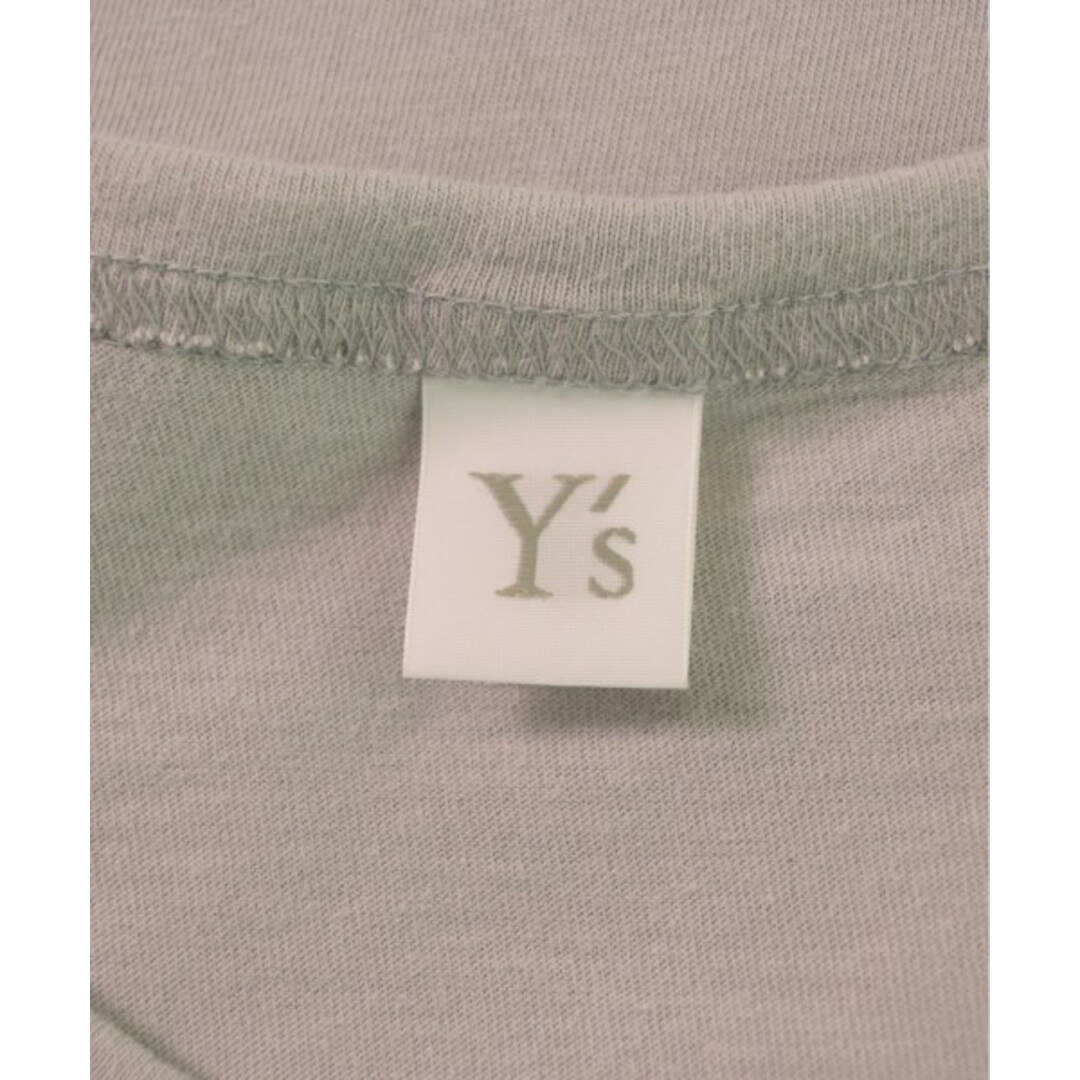 Y's(ワイズ)のY's ワイズ Tシャツ・カットソー 2(S位) グレー 【古着】【中古】 メンズのトップス(Tシャツ/カットソー(半袖/袖なし))の商品写真