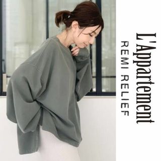 アパルトモンドゥーズィエムクラス(L'Appartement DEUXIEME CLASSE)の2021 L'Appartement Side Slit Pullover(トレーナー/スウェット)