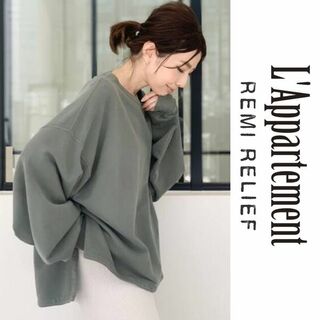 アパルトモンドゥーズィエムクラス(L'Appartement DEUXIEME CLASSE)の2021 L'Appartement Side Slit Pullover(トレーナー/スウェット)