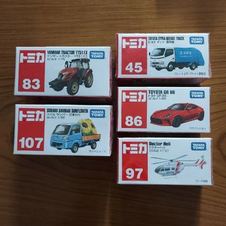 タカラトミー(Takara Tomy)のトミカ　ミニカー5台(ミニカー)