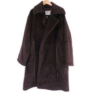 マックスマーラ(Max Mara)の美品 MAXMARA マックスマーラ コート 42(L) アルパカ ウール 白タグ レディース AM5101W (ロングコート)