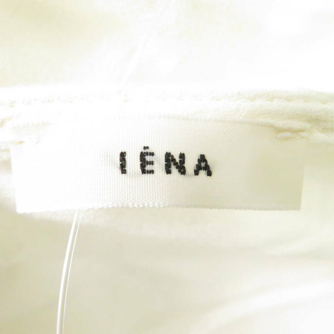 IENA(イエナ)のIENA イエナ 21-051-900-0240-2-0 長袖ブラウス 38 コットン ビッグカラー フリル トップス 白 レディース AU2228A77  レディースのトップス(シャツ/ブラウス(半袖/袖なし))の商品写真