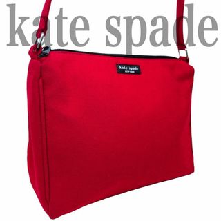 ケイトスペードニューヨーク(kate spade new york)のケイトスペードニューヨーク　ワンショルダーバッグ　レッド　a0203(ショルダーバッグ)