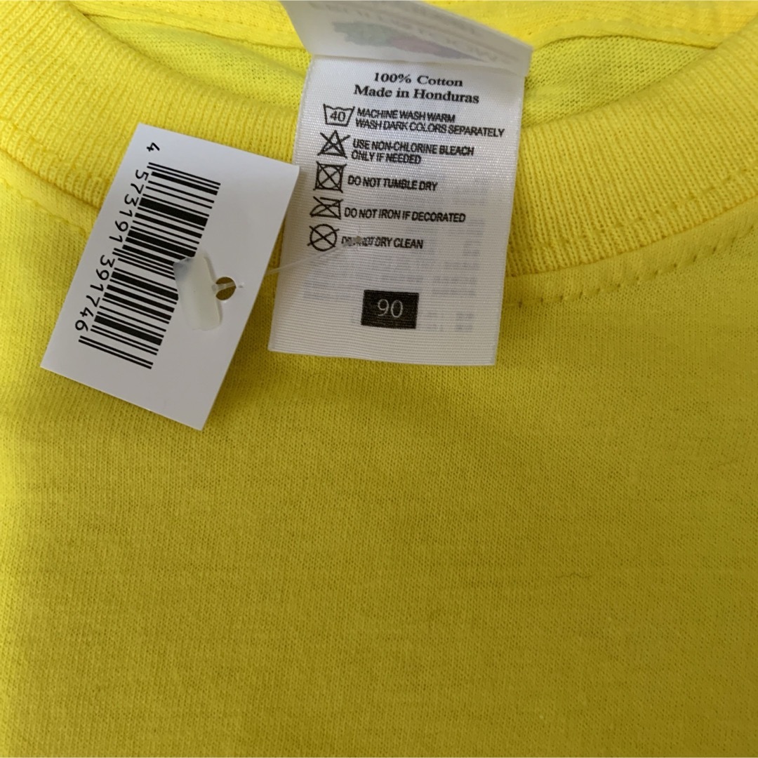 FRUIT OF THE LOOM(フルーツオブザルーム)の新品タグ付　フルーツオブザルーム　ベビー　90㎝　Tシャツ キッズ/ベビー/マタニティのキッズ服男の子用(90cm~)(Tシャツ/カットソー)の商品写真