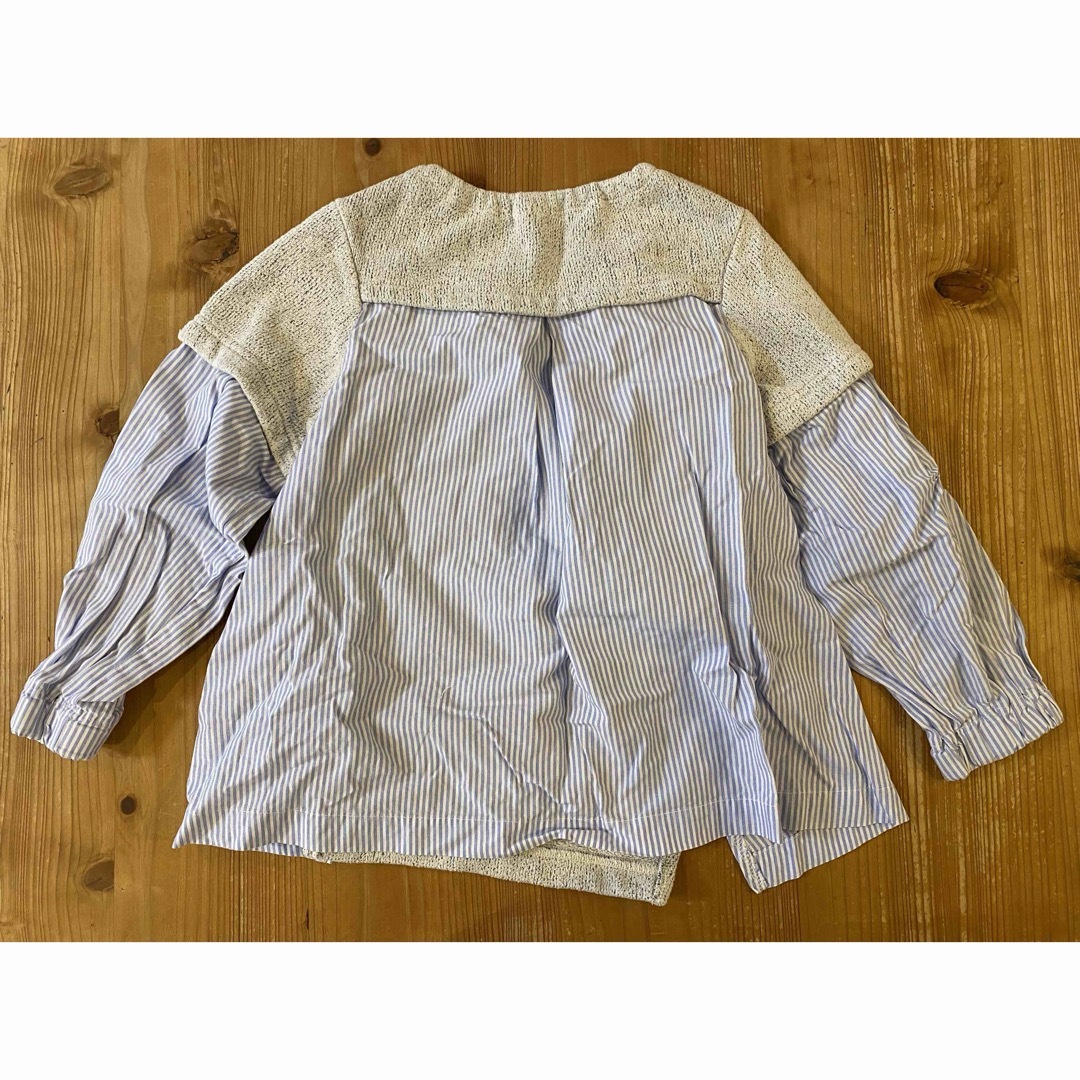 hakka kids(ハッカキッズ)のハッカキッズ  長袖 トップス サイズ120  キッズ/ベビー/マタニティのキッズ服女の子用(90cm~)(Tシャツ/カットソー)の商品写真