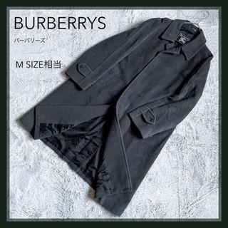 バーバリー(BURBERRY)の【BURBERRYS】アンゴラ混 ステンカラー バルマカーン ロングコート L(ステンカラーコート)