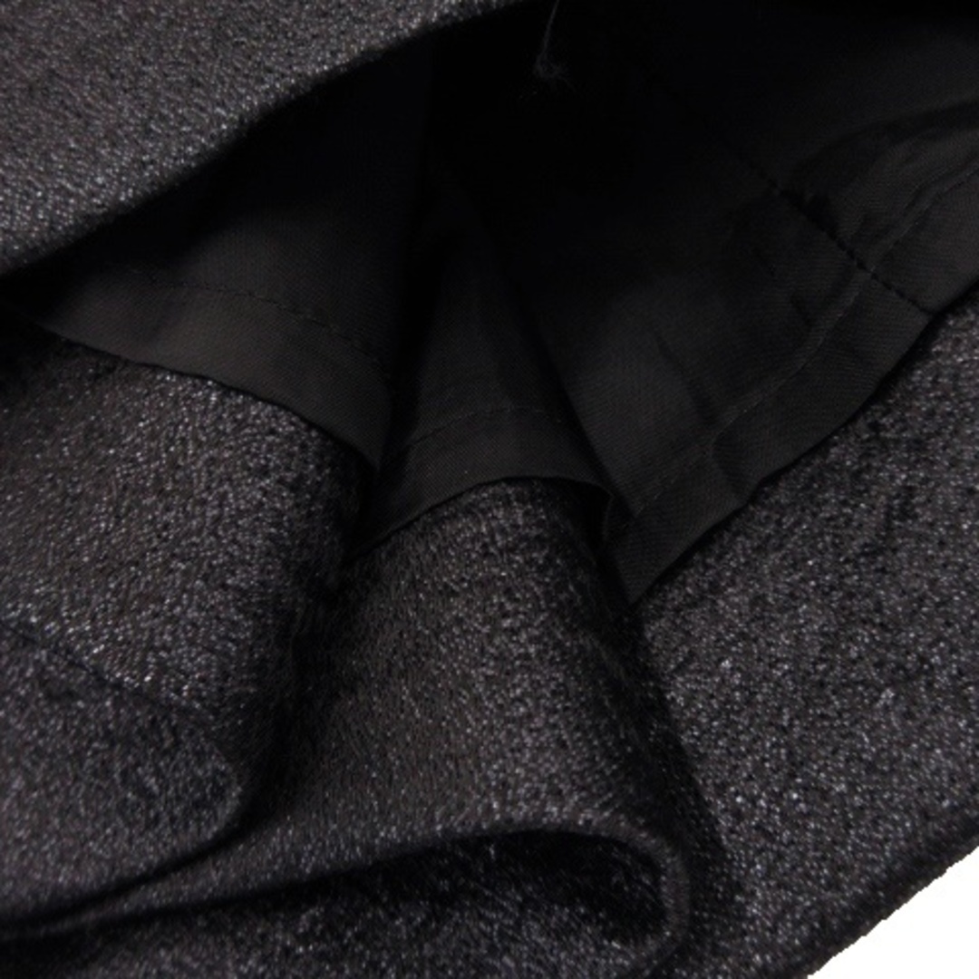 DRESSTERIOR(ドレステリア)のドレステリア スカート 台形 ミニ タック コーティング 光沢感 厚手 36 紺 レディースのスカート(ミニスカート)の商品写真