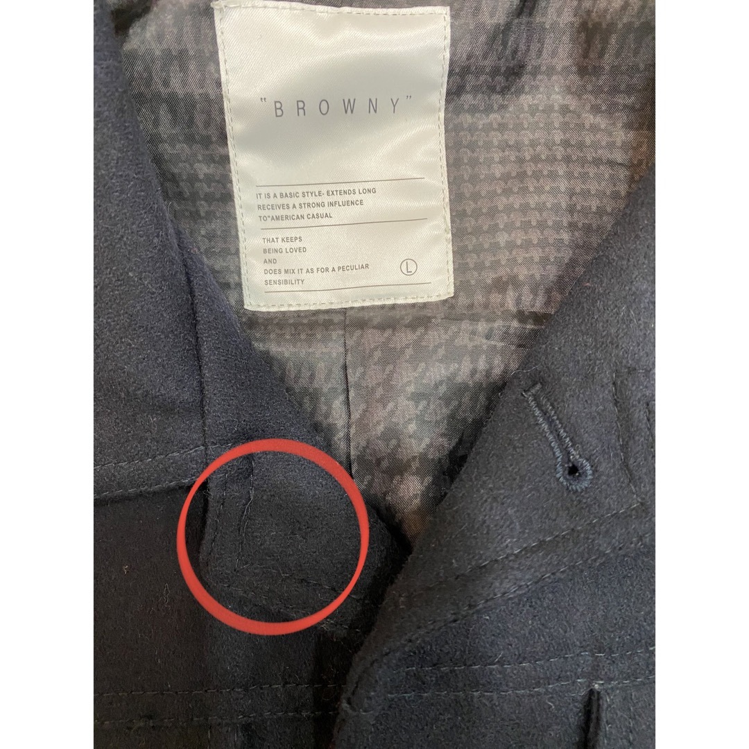 BROWNY(ブラウニー)のブラウニー　メンズジャケット　紺色 メンズのジャケット/アウター(その他)の商品写真