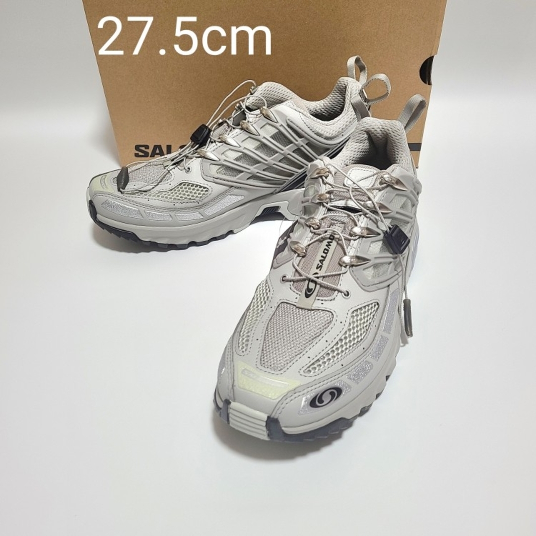 【新品】SALOMON ACS PRO スニーカー 27.5 シルバーメンズ