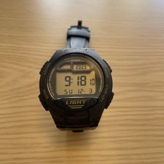 カシオ(CASIO)のカシオCASIO W-734 J-9AJF ブラック (腕時計(デジタル))