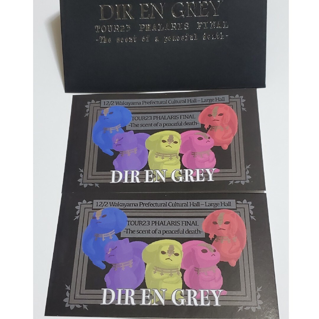 DIR EN GREY　集合ステッカー　2枚セット エンタメ/ホビーのタレントグッズ(ミュージシャン)の商品写真