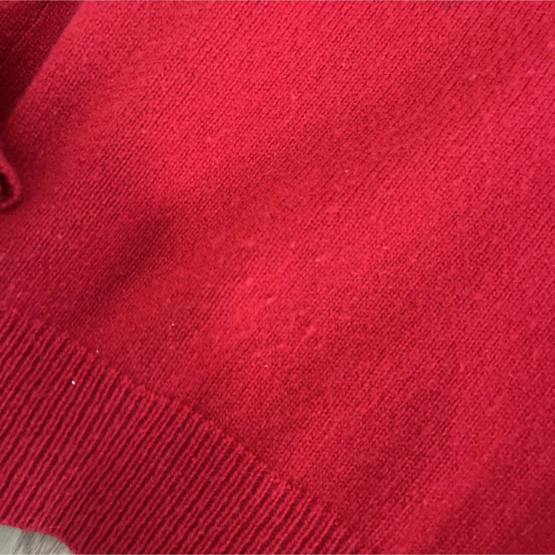 agnes b.(アニエスベー)のアニエスベー　100%カシミヤ　赤セーター レディースのトップス(ニット/セーター)の商品写真