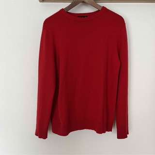アニエスベー(agnes b.)のアニエスベー　100%カシミヤ　赤セーター(ニット/セーター)