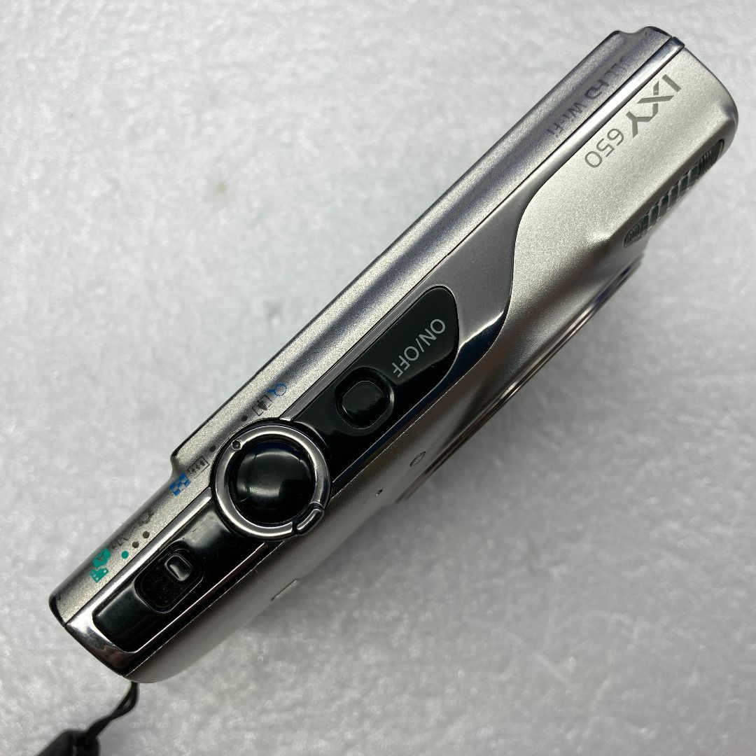 Canon(キヤノン)のCanon IXY 650　シルバー　④ スマホ/家電/カメラのカメラ(コンパクトデジタルカメラ)の商品写真