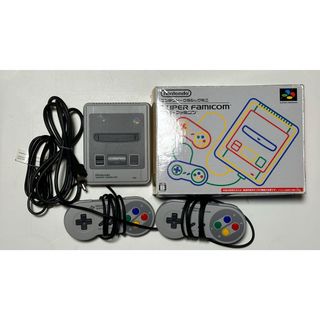 ニンテンドウ(任天堂)のスーパーファミコン(家庭用ゲーム機本体)