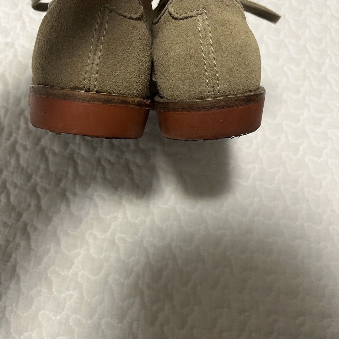 POLO RALPH LAUREN(ポロラルフローレン)のPOLO RALPH LAUREN キッズシューズスウェード ベージュ 14cm キッズ/ベビー/マタニティのベビー靴/シューズ(~14cm)(フォーマルシューズ)の商品写真