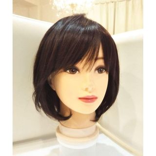 レミー人毛100%ウィッグ総手植え地肌✨能年玲奈❣️艶髪ふんわり美人ミディアム✨(ショートカール)