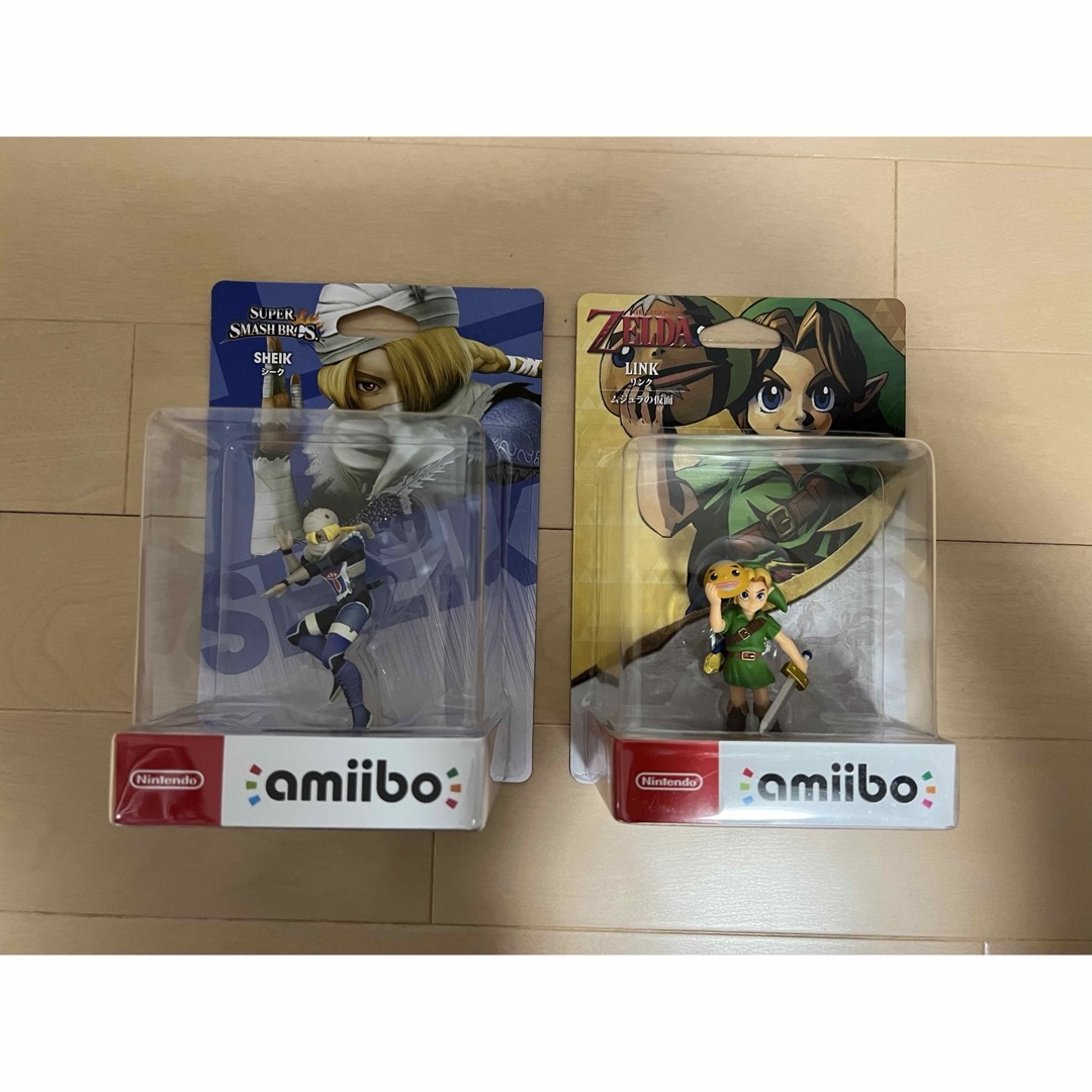 ムジュラの仮面　シーク リンク amiibo ゼルダの伝説 大乱闘 スマブラゲームキャラクター