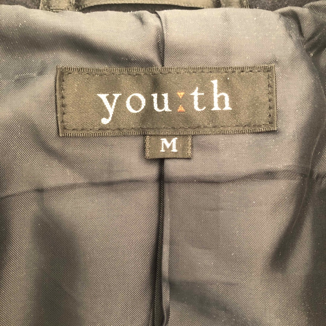 youth 学生用コート　通学用　ダッフル　M レディースのジャケット/アウター(ダッフルコート)の商品写真