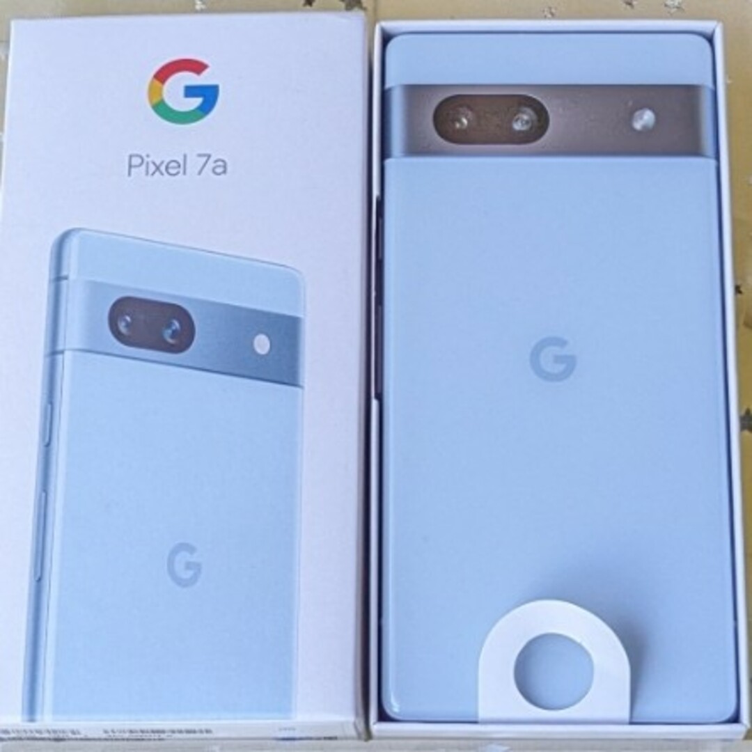 Google Pixel(グーグルピクセル)のGoogle Pixel7a　ブルー スマホ/家電/カメラのスマートフォン/携帯電話(スマートフォン本体)の商品写真