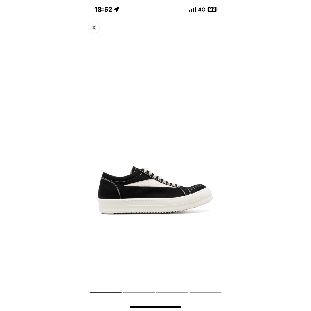 Rick Owens DRKSHDW バイカラー スニーカーのサムネイル