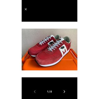 カルフ(KARHU)のカルフ　アルバトロスレッドホワイトUS6  24.5センチ(スニーカー)