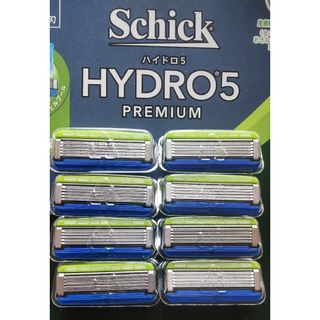 シック(Schick)の【替刃８個】シックハイドロ５プレミアム　敏感肌用（バラ特価）(カミソリ)