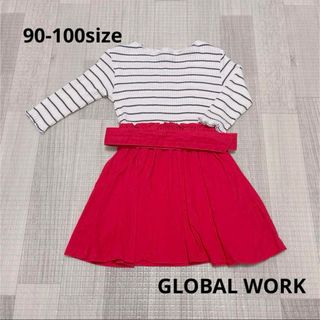 グローバルワーク(GLOBAL WORK)の1174 キッズ服 / GLOBAL WORK / ワンピース90-100(ワンピース)